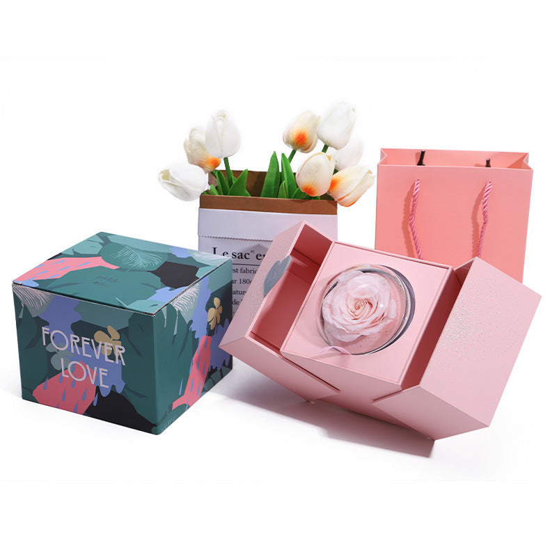 Everlasting Rose Jewelry Gift Box
