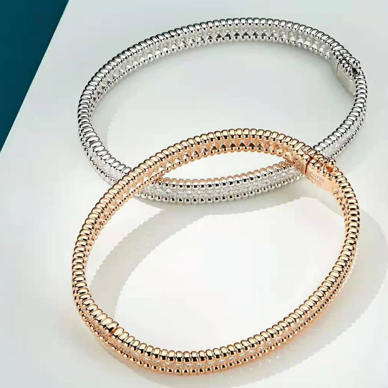 Gypsophila Bracelet High Carbon Diamond 925 Sterling Silver