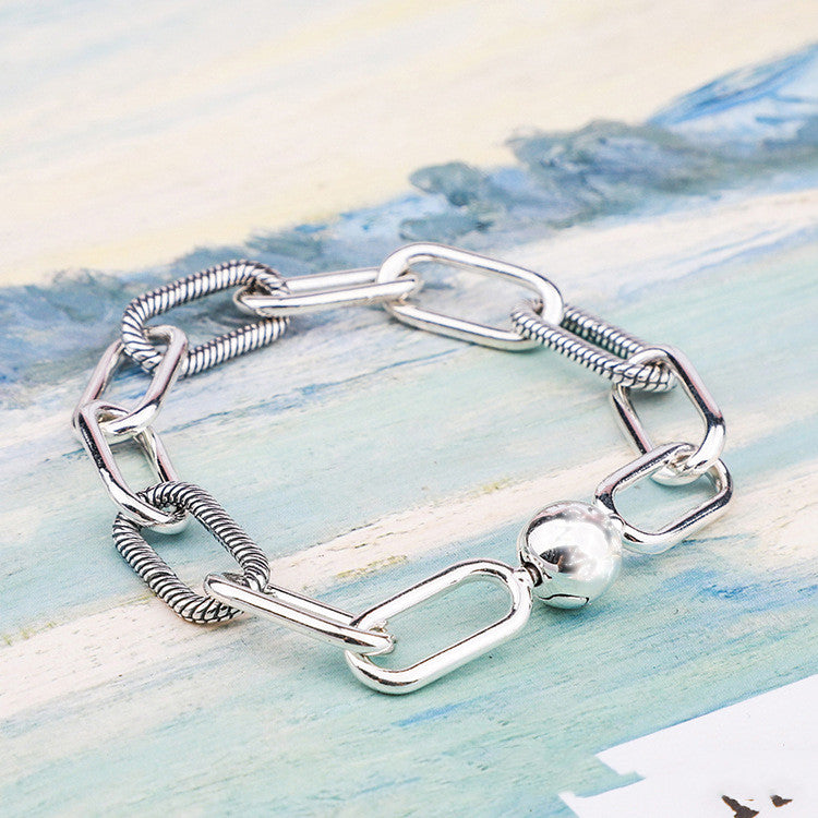 Tie Interweave Beads Bracelet