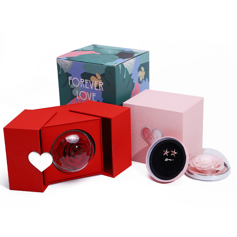 Everlasting Rose Jewelry Gift Box