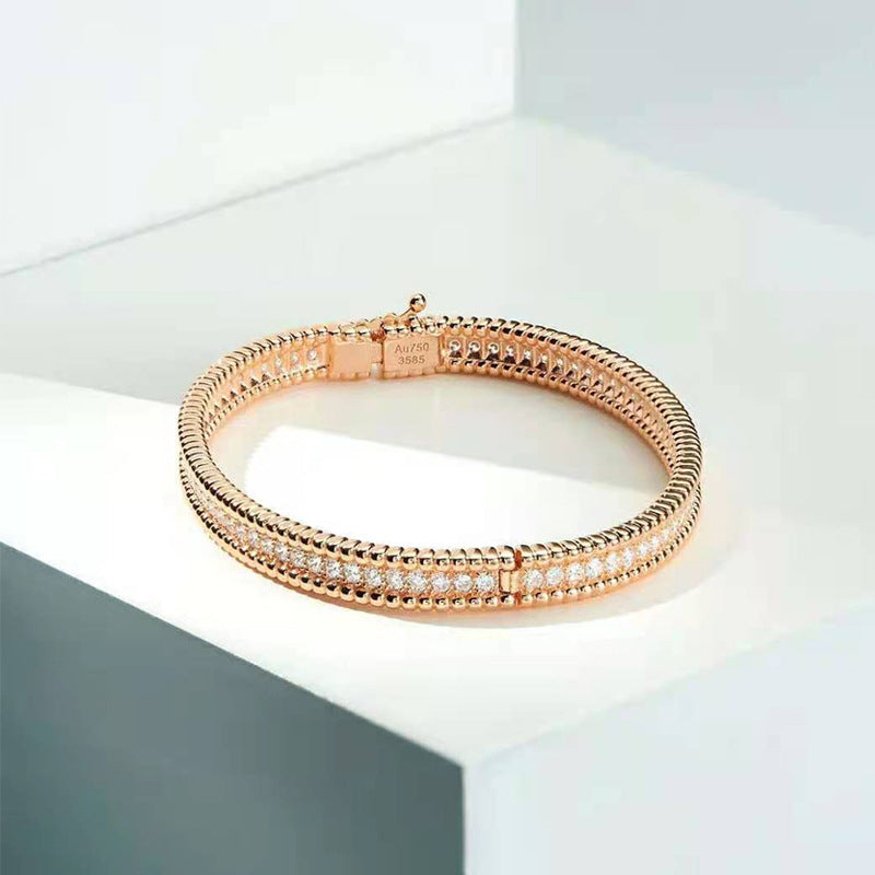 Gypsophila Bracelet High Carbon Diamond 925 Sterling Silver