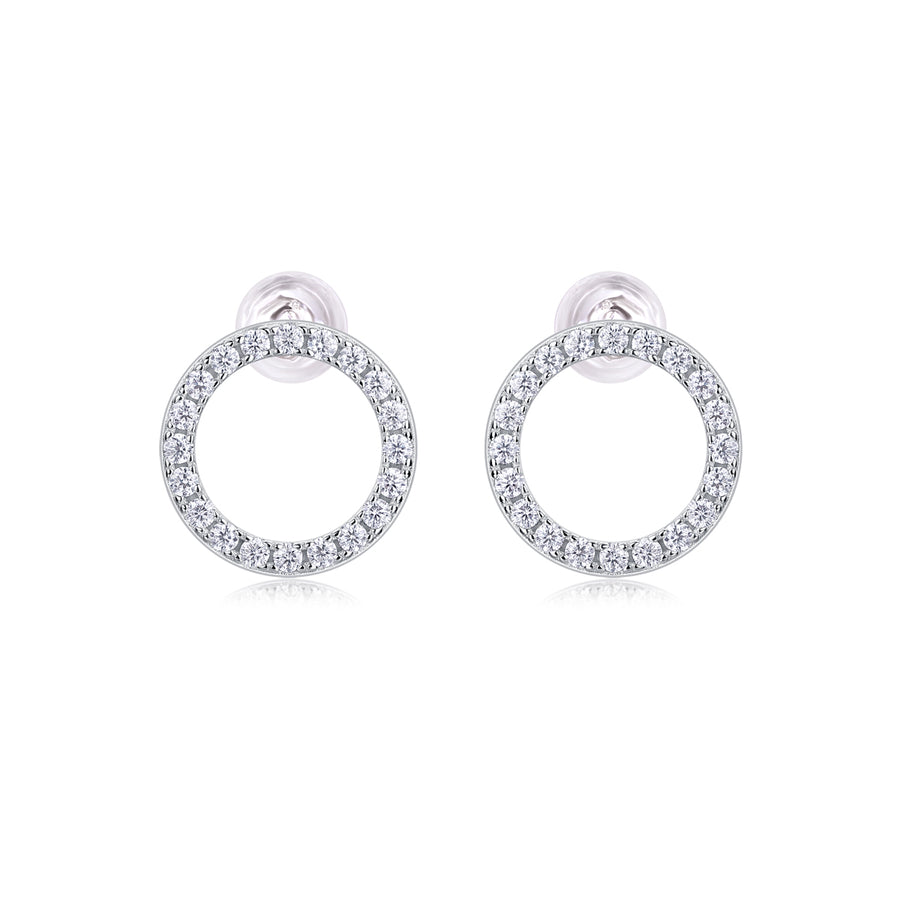 Eclipse Open Circle Studs