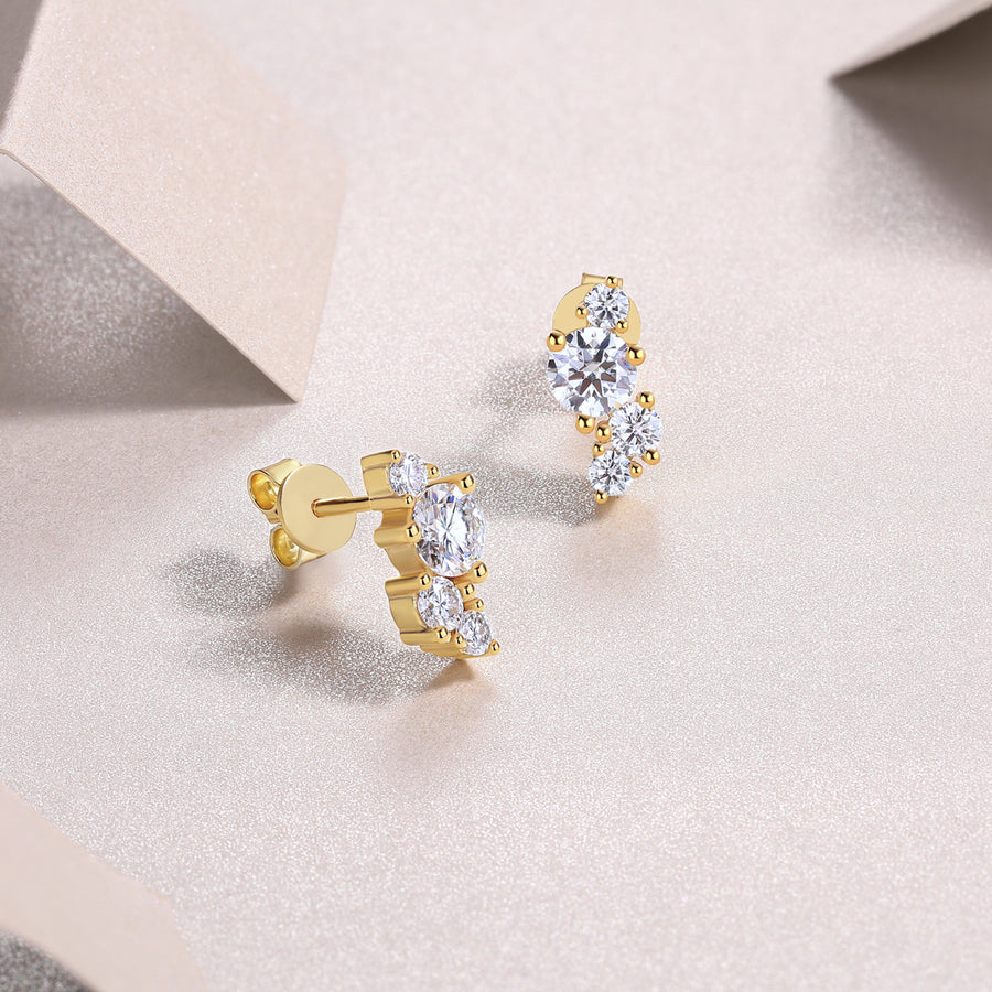 Elan Asymmetric Cluster Studs