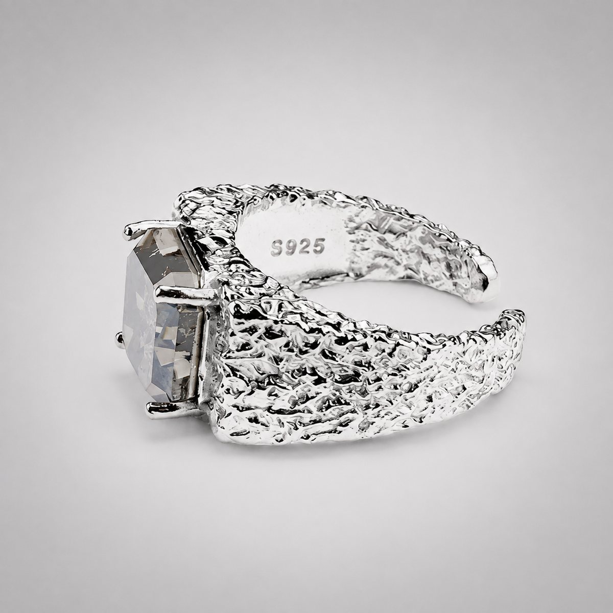 Molten Zircon Ring