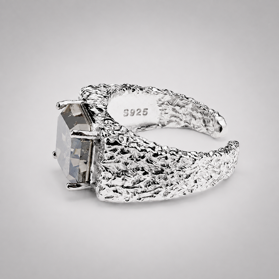 Molten Zircon Ring