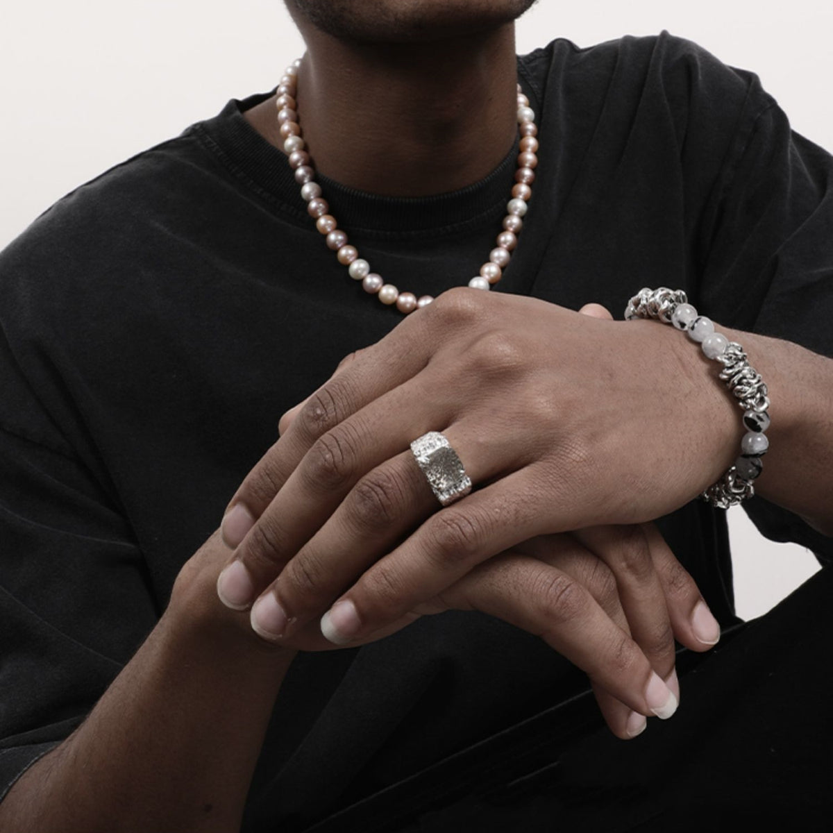 Molten Zircon Ring