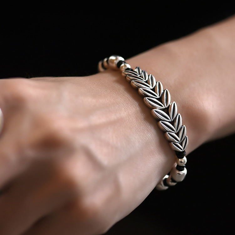 Hand-woven Barley Bracelet