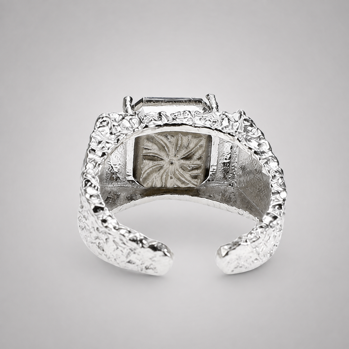 Molten Zircon Ring