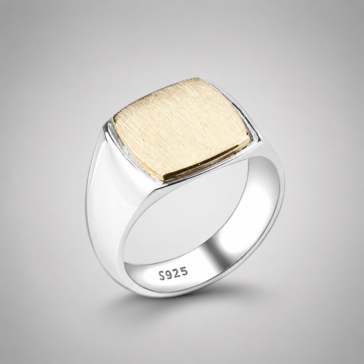 Aureon Brushed Men’s Ring