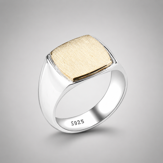 Aureon Brushed Men’s Ring